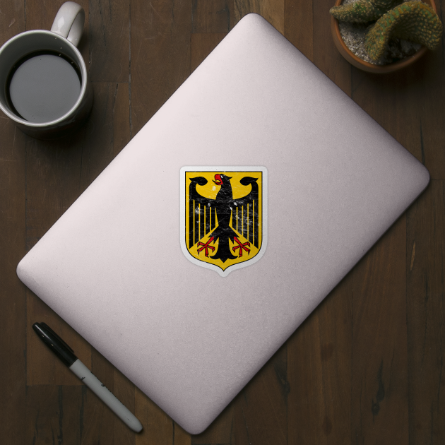 German Eagle // Vintage Distressed Style by DankFutura